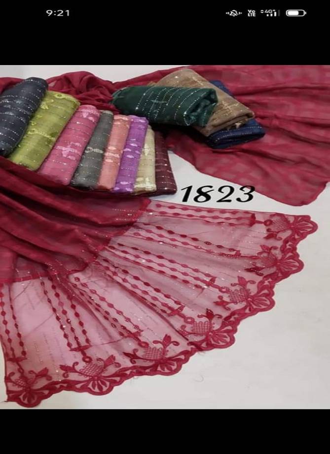 Multi Hijab 1819  Fancy Designer Casual Wear Hosiery Cotton Islamic Collection 

